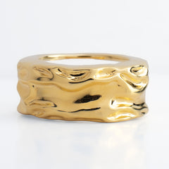Aurean Flow Cloak - Gold